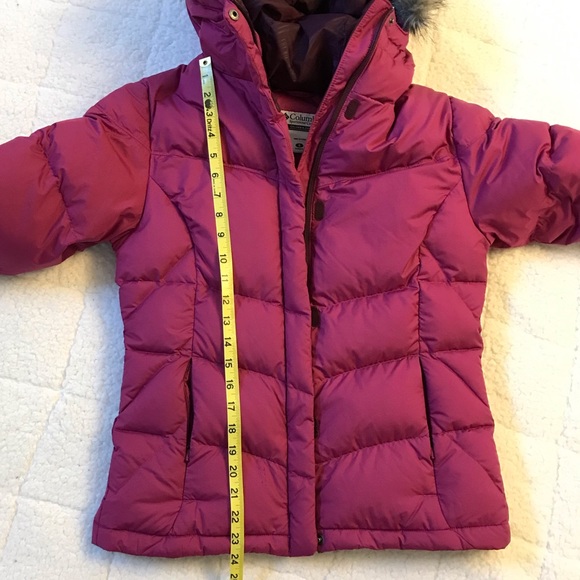 Columbia down-filled quilted puffer snow jacket - Picture 12 of 13